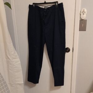 Lands' End Men's Navy Chinos, Comfort Waist
